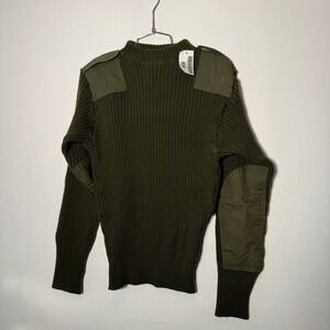Defense Logistics Agency Valor Collection Military Sweater‎ Olive Drab Size 38